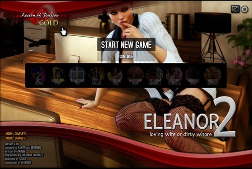 Eleanor 2 v0.99 - Hacked + Photo Studio and All endings