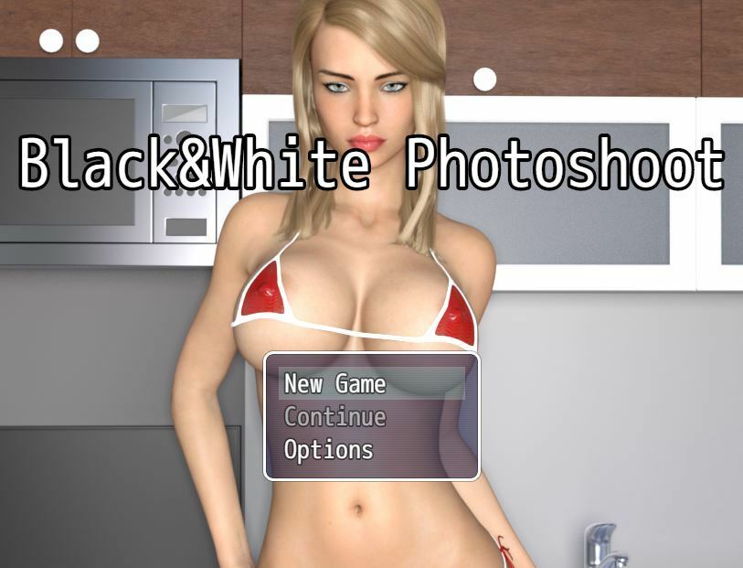 White Black Boobs - Black and White Photoshoot - Complete - PornPlayBB